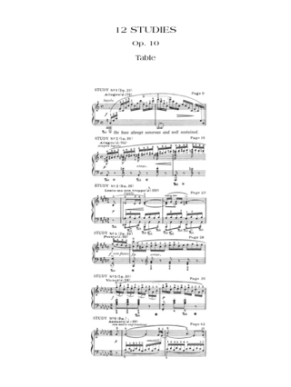 Studies Op.10 and Op. 25 English - CHOPIN - Partition - Piano